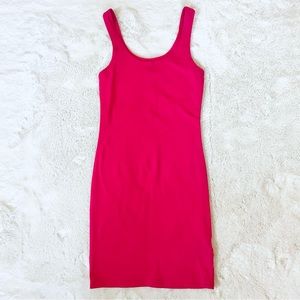 H&M Divided Hot Pink Tank Dress